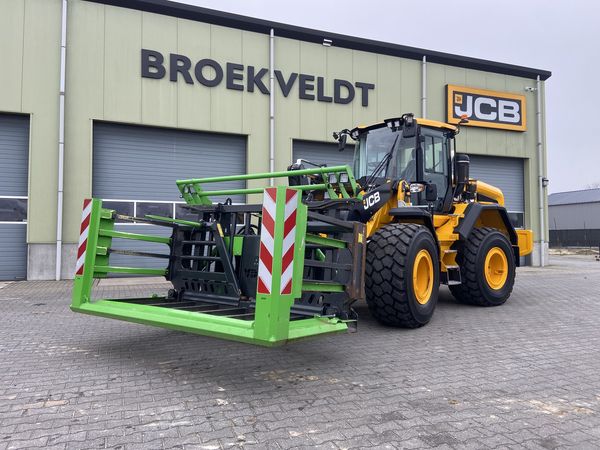 Afgeleverd Een Nieuwe JCB Wiellader 437ZX Stage 5 JCB Broekveldt