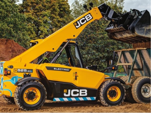 Elektrische verreiker van JCB